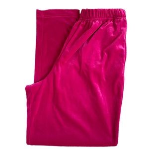 Jaclyn Smith velour lounge pants